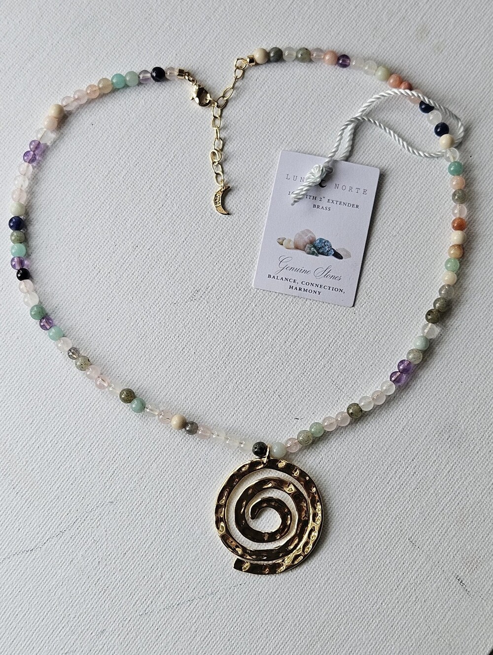 Luna Norte  Genuine Stones Necklace